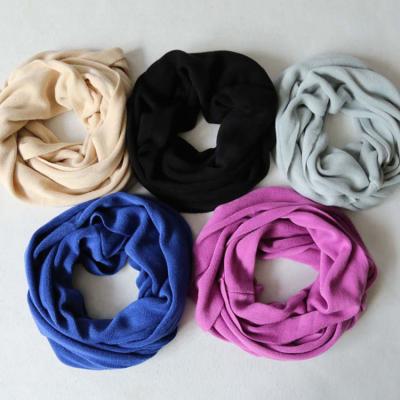 China Wholesale High Quality Ladies 100% Acrylic Cashmere Dyed Multi Color Ruffle Knitted Scarf for sale