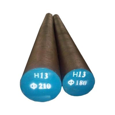 China Hot Work Steel Hot Die AISI H13 DIN 1.2344 JIS SKD61 4Cr5MoSiV1 Flat Bar Work Round Bar Alloy Steel Tool Steel Annealed for sale