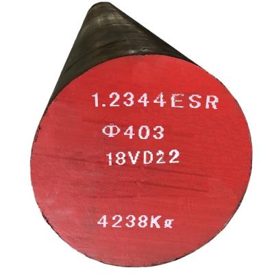 China Mold Work Steel Hot Die AISI H13 DIN 1.2344 JIS SKD61 4Cr5MoSiV1 Flat Bar Round Bar Alloy Steel Tool Steel Annealed for sale