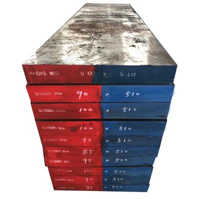 China Die Steel Bar Cr12MoV / SKD11 Tool Steel Round Bar / Flat Bar for sale