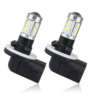 China Auto industry auto parts double color fog lamp car lighting system fog bulb H4 H7 h11 led fog lamp for sale