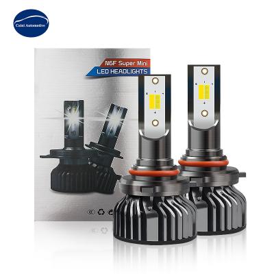 China Automotive Industry S2 H4 H7 H13 H11 9005 Headlight 72W 8000LM All Of 9006 COB LED In One Car LED Headlights Bulb Lamp Head Fog Light H1 H4 H7 H11 LED for sale