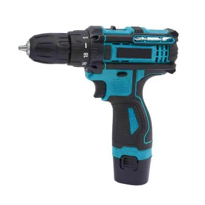 China Electric Brushless Hand Held Variable Speed ​​Metal Drill With Cordless Battery Drill Tool for sale