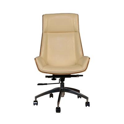 China (Size) AODA Furniture Premium Italian Leather Swivel Master Office Adjustable Executive Chair for Office Project for sale