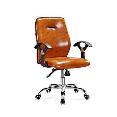 China (Height)Adjustable Cheap Office Chairs Leather Swivel Rolling Chair for sale