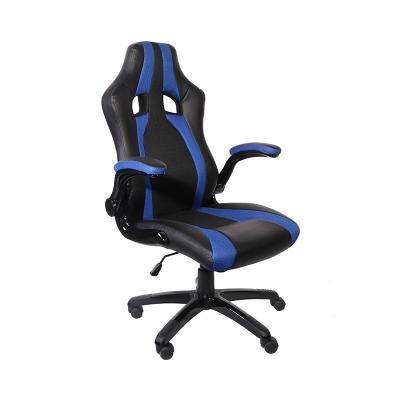 China (Size)Bule Adjustable Black PU Game Racing Cheap Sports Chair Gaming Chair for sale