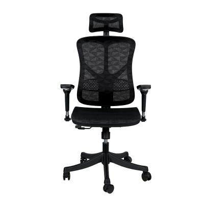 China (Size) Foshan Adjustable AODA Full Mesh Ergonomic Chair Mesh Executive Office Chair with the headrest for sale