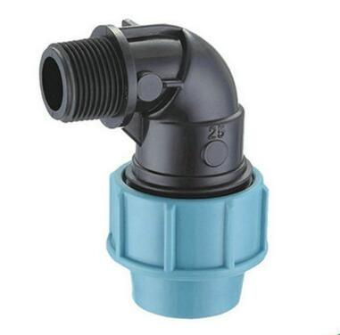 China Low Friction Loss 15mm-110mm Height Compression Fitting--Male Adapter Equal for sale