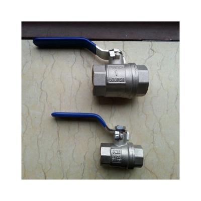 China Standard Hand Handle Household Iron Internal Thread Forged Brass Ball Valve VARIOUS Gauge for sale