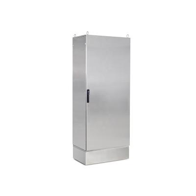 China Carbon Steel Electrical Box White Painted Cooling Ventilation IP 55 Cabinet Stainless Steel 304 316 New Ignition Times for sale