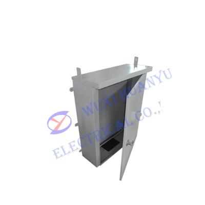 China Stainless Steel Aluminum Outdoor Cabinet IP65 Powder Coated Wall Mounted for sale