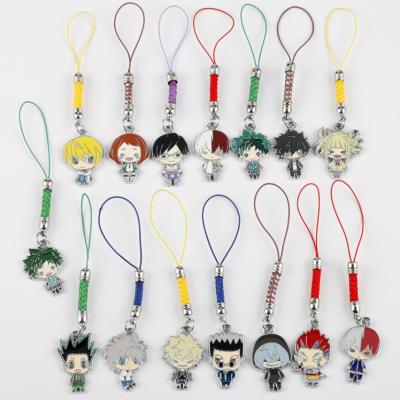 China 2020 Wholesale Cute And Lovely Cute Cartoon Key Chain Japanese Figure Of Accessories Charms for sale