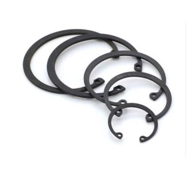 China 65 Hole DIN472 Manganese Spring Steel With Elastic Retainer Ring Spring Clamp German Standard Internal Ring for sale