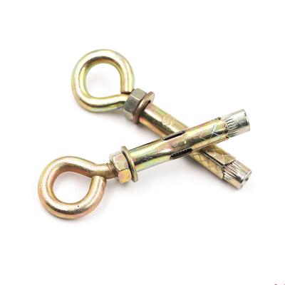 China Carbon Steel Galvanized Steel Eye Bolt Expansion Sleeve Anchor for sale