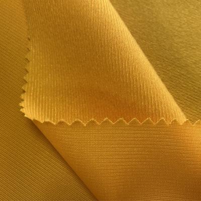 China 4 grade fastness 100 polyester super soft knit, dyed knit polyester warp knit, lined knit fabric for pants for sale