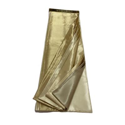 China Home Textile Fabric Wholesale Price Meters Premium Satin Fabric Anti-Static Curtains for sale