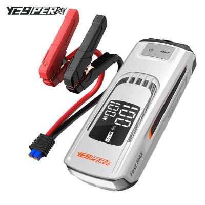 China 12L hot sale diesel 12V fast changing with LED screen 27000mAh portable power bank jump starter for 10L diesel for sale