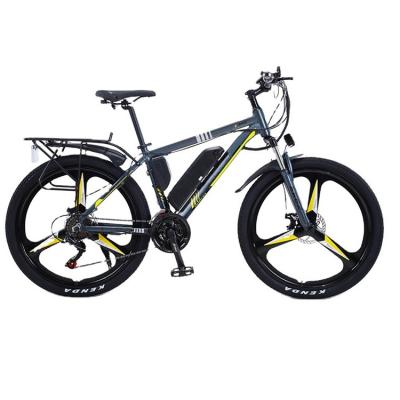 China High Quality Aluminum Alloy 26 Inch Aluminum Alloy Mountain Bikes Electric Bicycle 350W 36V for sale