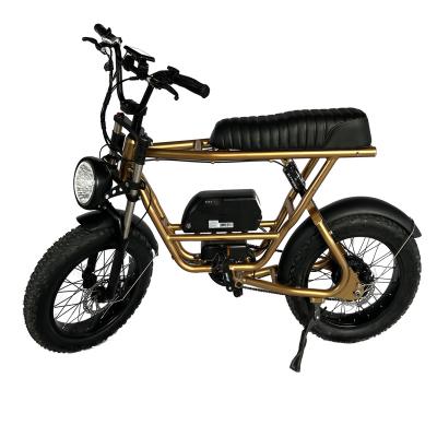 China 20 Inch Retro Aluminum Alloy 36v 250W Fat Tire Fat Tire Electric Bike for sale