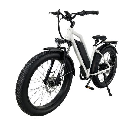 China OEM 26 Inch 48v 750W Aluminum Alloy Full Suspension Folding Ebike Electric Bicycle E Bike for sale