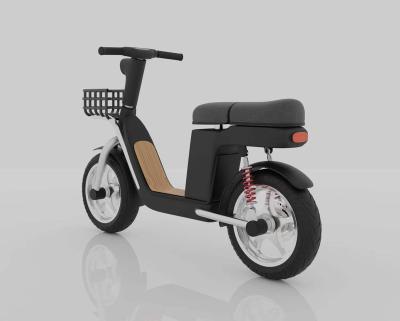 China 350W 48v Unisex Electric Motorcycle Moped Electric Scooter For Adult Electric Motorcycle for sale