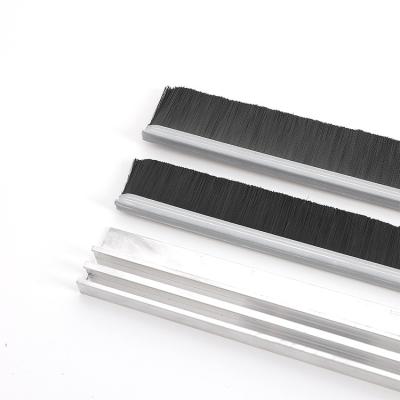 China Gray Aluminum Window And Door Weather Strip For Dust Proof In Modern Simple Style for sale