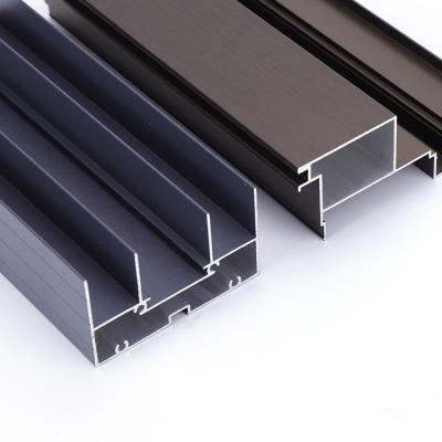 China Custom Logo Acceptable Square Rectangular Aluminium Profiles for Windows And Doors for sale