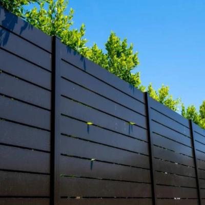 China ISO9001/ISO14001/ISO18001 Certified Aluminum Privacy Fence Panels for Patio and Garden for sale