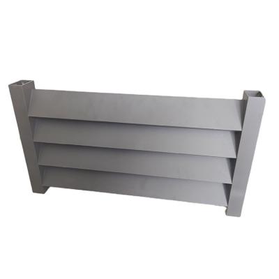 China Customized Size Powder Coated Aluminum Alloy Profiles Fence SX109 Temper T3-T8 Custom for sale