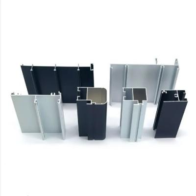 China Customized Color Aluminum Window and Door Frame Extrusion Profiles Manufacturers for sale