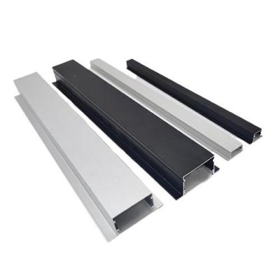 Chine Super Slim 3 Meter LED Angel Aluminium Profile Channel pour l' éclairage en retrait en noir à vendre