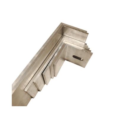 China Precision Tolerance Aluminium Support Bracket Profiles for Facades and Curtain Walls for sale