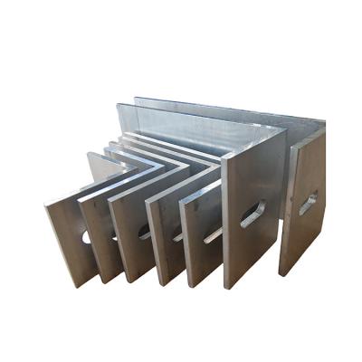 China Window Processing Service Decoiling L Window Aluminium Angle Bracket Profile with Holes for sale