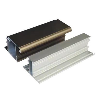 China Alloy Or Not Is Alloy 6063 T5 Aluminum Extruded Profile for Kitchen Furniture Cabinets for sale