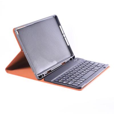 China Durable Freeone Customized Personality Case With Genuine Leather Pen Holder And Keyboard Case For Ipad for sale