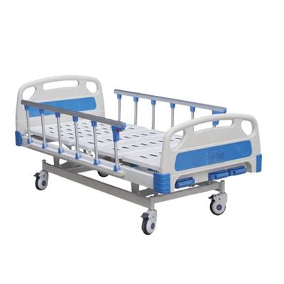 China B2H Metal Cast Strong And Durable Manual Hospital Bed With Three Functions for sale