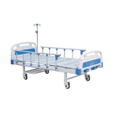 China Manual Metal Homecare Hospital Bed Two Function for sale