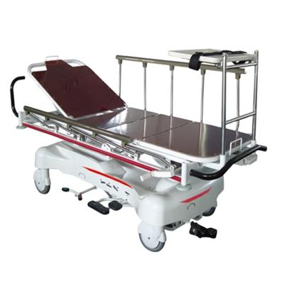 China Traditional Emergency Medical Mobile Transfer ICU Stretcher Emergency Ambulance Multifunctional Hospital Bed for sale