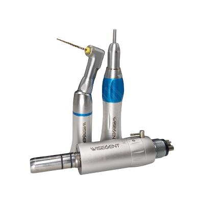 China Dentist Working Partner External low speed dental water jet handpiece set NEW with contra angle, air motor, straight for sale