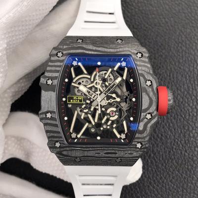 China Automatic Date Watch Factory Quality Carbon Dive Mechanical Fiber Waterproof Luminous Luxury Automatic Wrist Men Titanium Watch. for sale