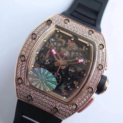 China DIVER Top Quality Luxury Automatic Mechanical Watches For Men VK Factory RM Watch for sale