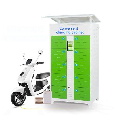 China New technology bicycle safety lithium ion battery charging moisture-proof shared intelligent electric cabinet for sale