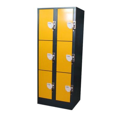 China Moisture-proof coin locker for gym, club, swimming pool/steel locker cabinet/smart master locker for sale