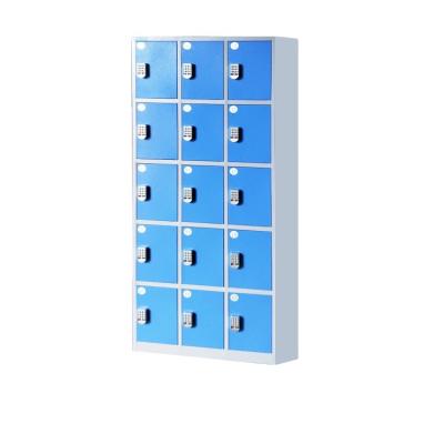 China 15 Door Moisture Proof Steel /work /hospital Bed Locker / Staff Locker for sale