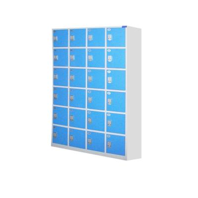 China Guangzhou moisture-proof manufacturer sells 24 door digital lockers/gym lockers/staff locker for sale