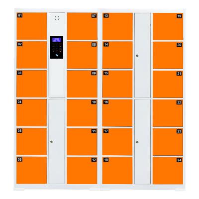 China 24 Doors beach moisture-proof hot sales fashional smart digital barcode electronic locker/digital locker lock for sale