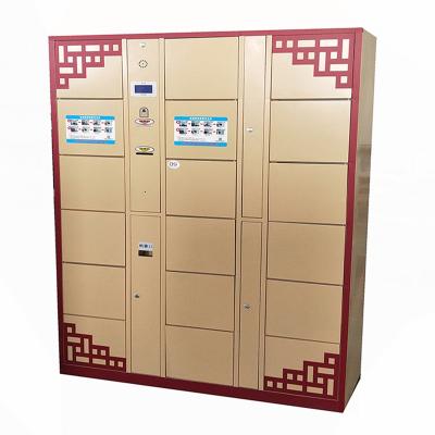 China 24 Doors Apartment Pack Lockers / Metal Storage Locker Moisture Proof Lockers / Office Furniture for sale