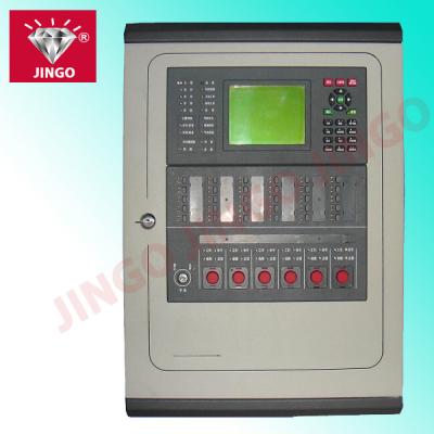 China Addressable fire alarm systems wall-mounted control panel SLC 1 loop for sale