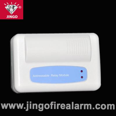 China Addressable fire alarm systems 2 wire bus output module for sale