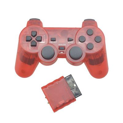 China VIB MOTOR transparent color vibration control for ps2 2.4G wireless game controller for sale